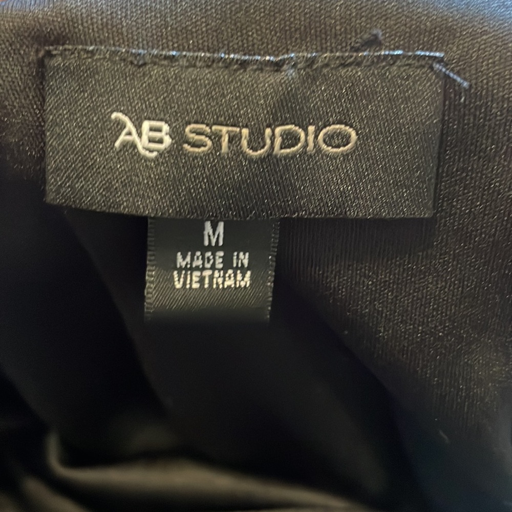 AB Studio Womens Medium Waist Defined Cap Sleeve Dress - Picture 8 of 9
